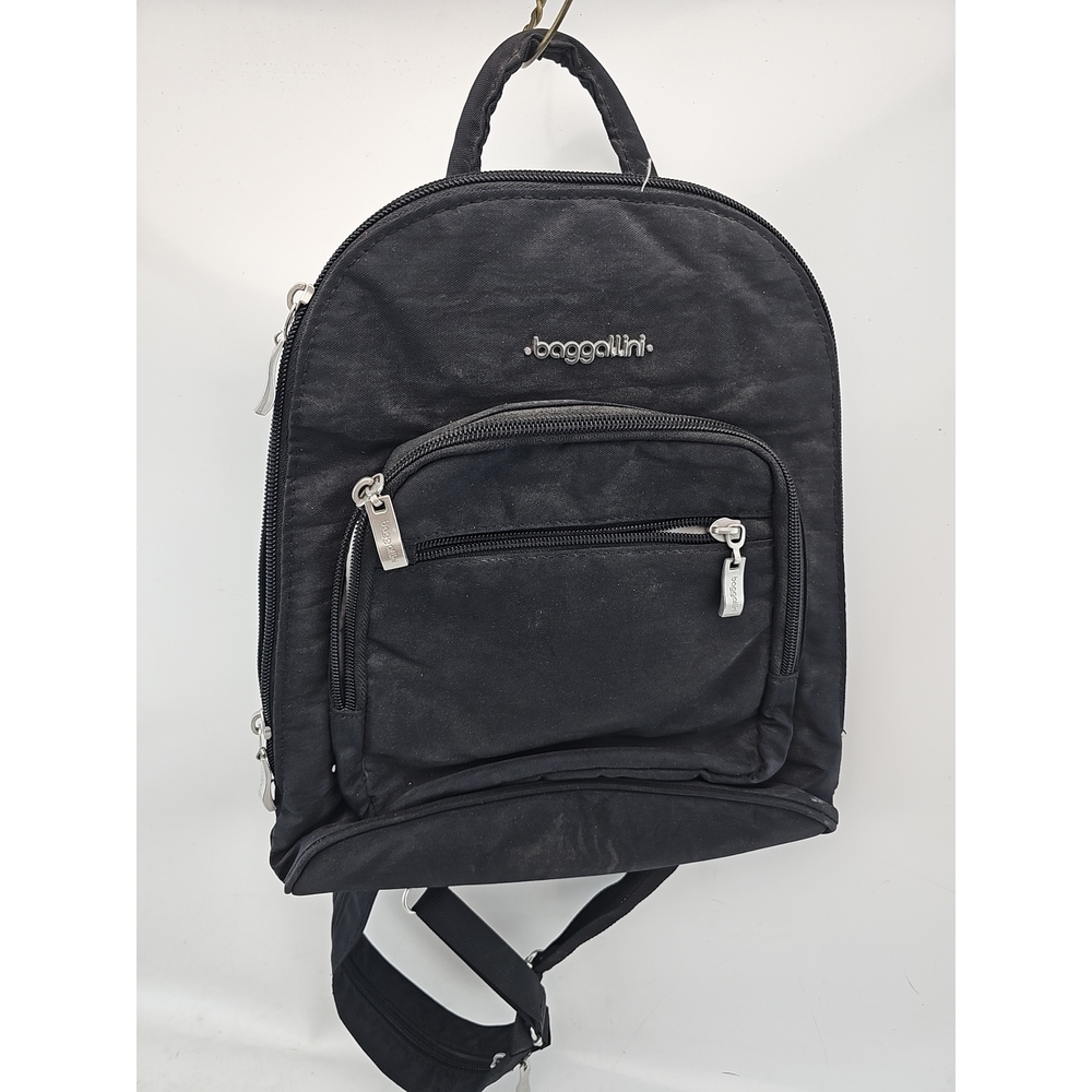 Baggallini Mini Black Nylon Backpack